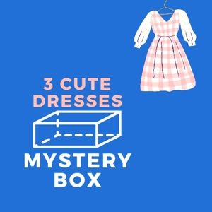 Mystery Box with 3 Cute Dresses | Size S